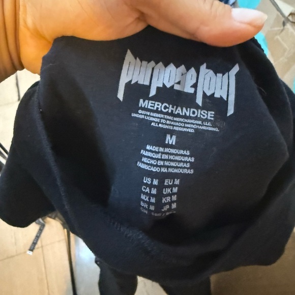 Justin Bieber Purpose Tour Muscle Tank - Picture 3 of 3